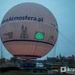 Kraków: Balon widokowy pokazuje stan jakości powietrza