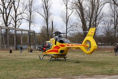 Kraków. Ćwiczenia służb na terenie Muzeum Lotnictwa Polskiego w Krakowie