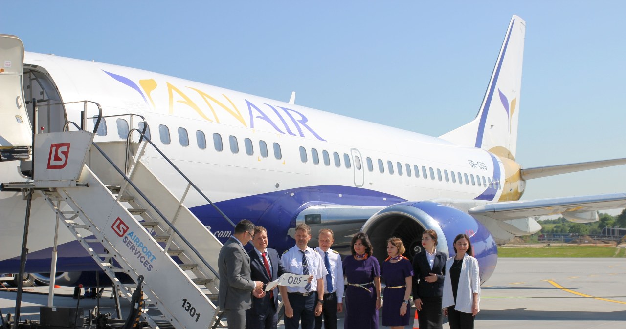 Kraków: Powitanie pierwszego samolotu z Odessy