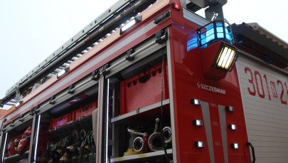 Kraków: Pożar pustostanu przy ulicy Senatorskiej