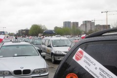 Kraków: Protest taksówkarze przeciwko deregulacji