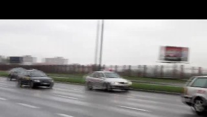 Kraków: Protest taksówkarzy przeciwko deregulacji 