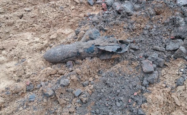 Kraków: Robotnicy odkryli bombę z czasów II wojny światowej