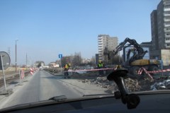 Kraków: Ruszyła budowa linii tramwajowej, Ruczaj stanął w korku