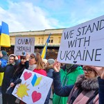 Kraków solidarny z Ukrainą 