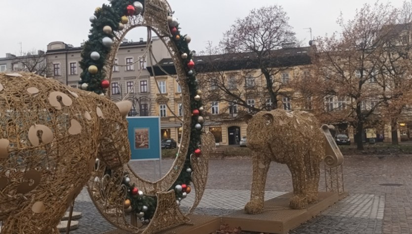 Kraków stroi się na święta