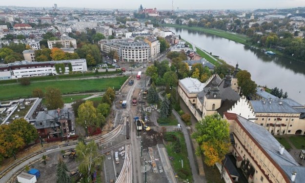 Kraków, ul. Kościuszki. Coraz bliżej końca prac /Zarząd Dróg Miasta Krakowa /Materiały prasowe