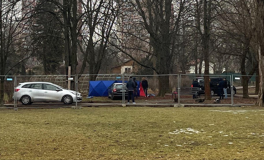 Kraków. W parku im. Stanisława Wyspiańskiego znaleziono zwłoki /Paweł Konieczny /RMF FM