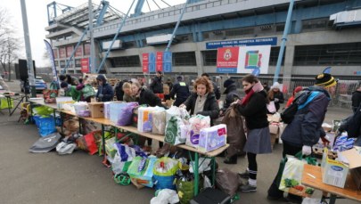 Kraków: Większość żywności dla uchodźców rozdana. Potrzebne kolejne dary!