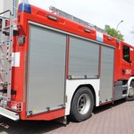 Kraków: Wypadek z udziałem wozu strażackiego. Ranny 11-latek