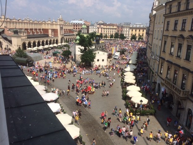 Kraków z lotu ptaka /Krzysztof Kot /RMF FM