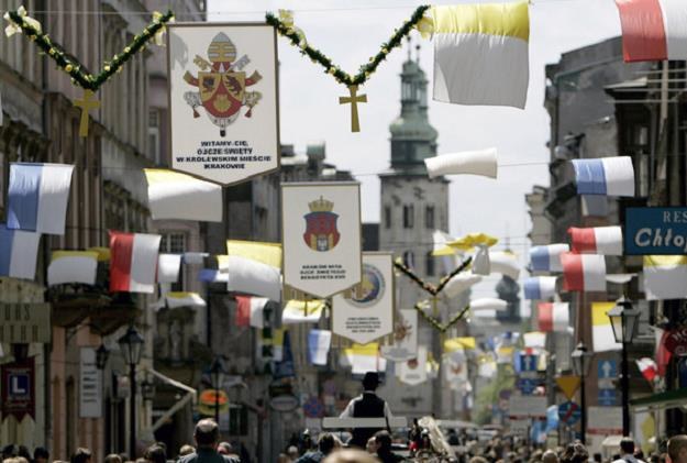 Kraków zyska na ŚDM /AFP