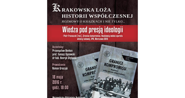 Krakowska Loża Historii Współczesnej zaprasza /materiały prasowe