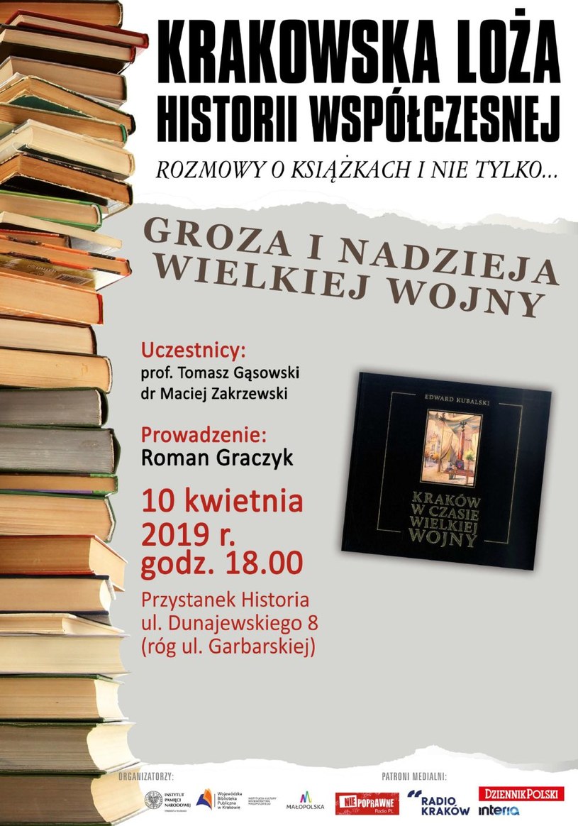 Krakowska Loża Historii Współczesnej zaprasza /IPN