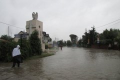 Krakowski Bieżanów pod wodą