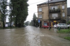 Krakowski Bieżanów pod wodą