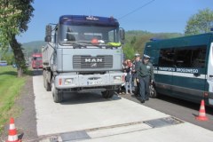 Krakowski punkt do ważenia ciężarówek