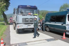 Krakowski punkt do ważenia ciężarówek