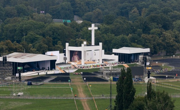Krakowskie Błonia, gdzie papież odprawi mszę z okazji ŚDM /Paweł Supernak /PAP