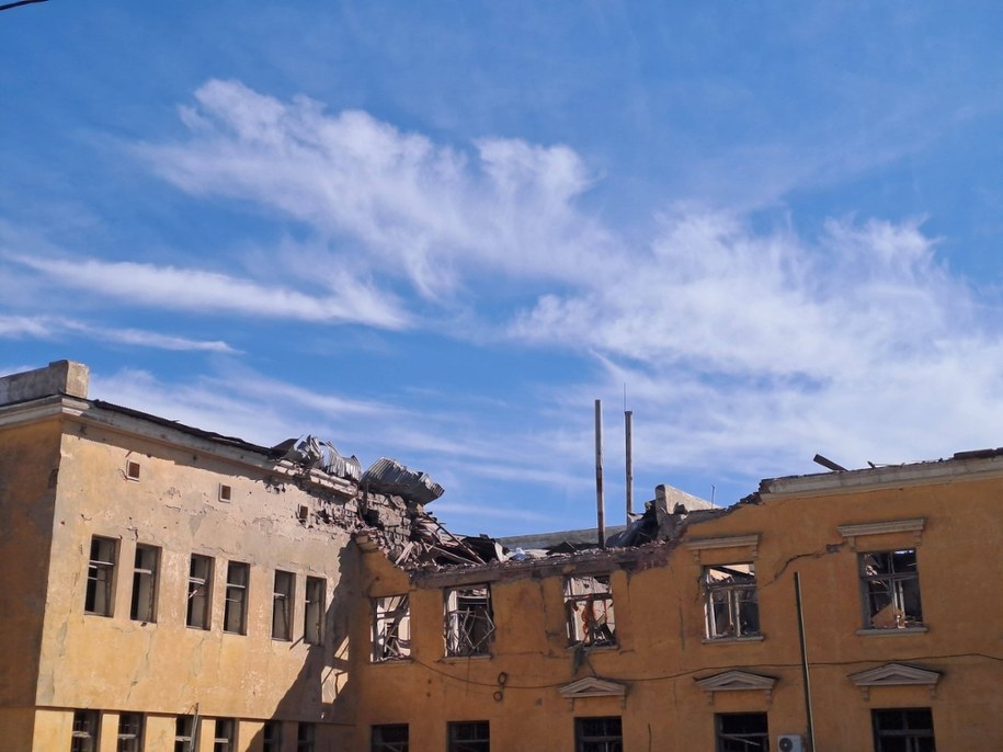 Kramatorsk po rosyjskim ataku /Szef donieckiej administracji wojskowej Wadym Fiłaszkin / Facebook