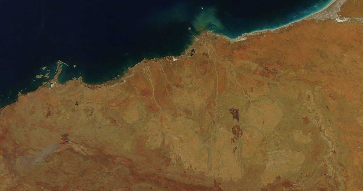 Kraton Pilbara w Australii. /NASA /domena publiczna