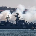 Krążownik "Moskwa" zniszczony przez Ukraińców rakietami Neptun