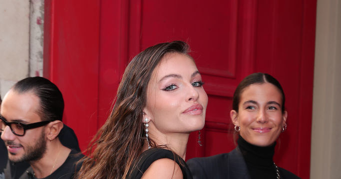 Kreacja Thylane Blondeau nie pozostała niezauważona /Jacopo Raule/Getty Images /Getty Images