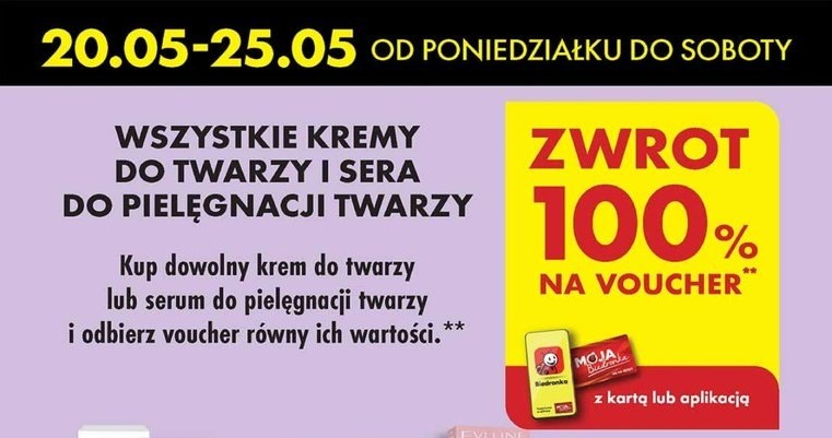 Krem i serum za darmo w Biedronce! /Biedronka /INTERIA.PL