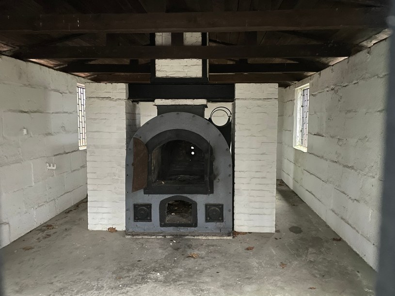 Krematorium obozu Blechhammer w 2021 roku /INTERIA.PL