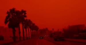 Kreta spowita w czerwieni. Oto przyczyna