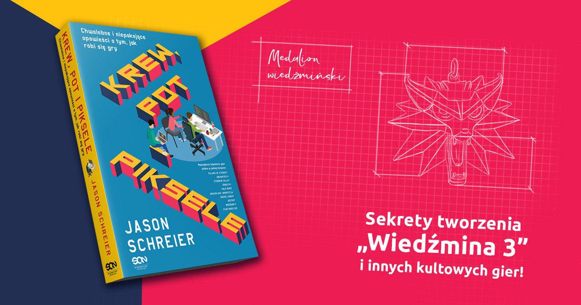 Krew, pot i piksele - książka ukazała się w Polsce nakładem wydawnictwa SQN /materiały prasowe