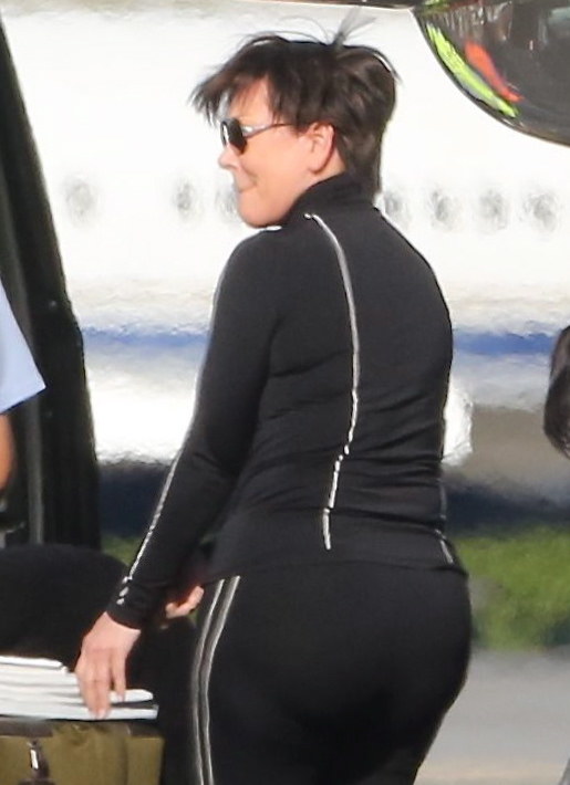Kris Jenner i jej "niewyjściowy" strój /- /Agencja FORUM