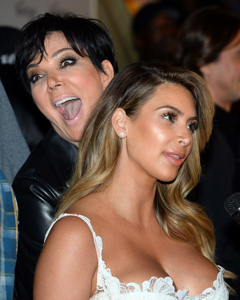 Kris Jenner z córką Kim /Ethan Miller /Getty Images
