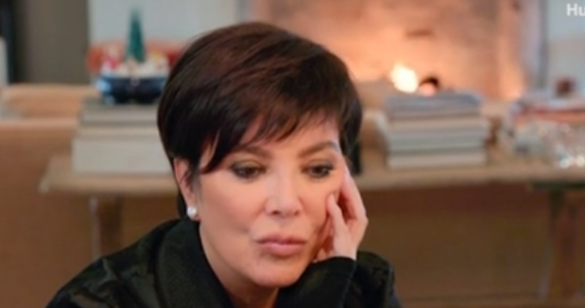 Kris Jenner z nietęgą miną przypatrywała się córce Foto: Hulu TV /materiał zewnętrzny