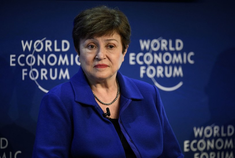 Kristalina Georgiewa, szefowa Międzynarodowego Funduszu Walutowego (MFW) / FABRICE COFFRINI /AFP