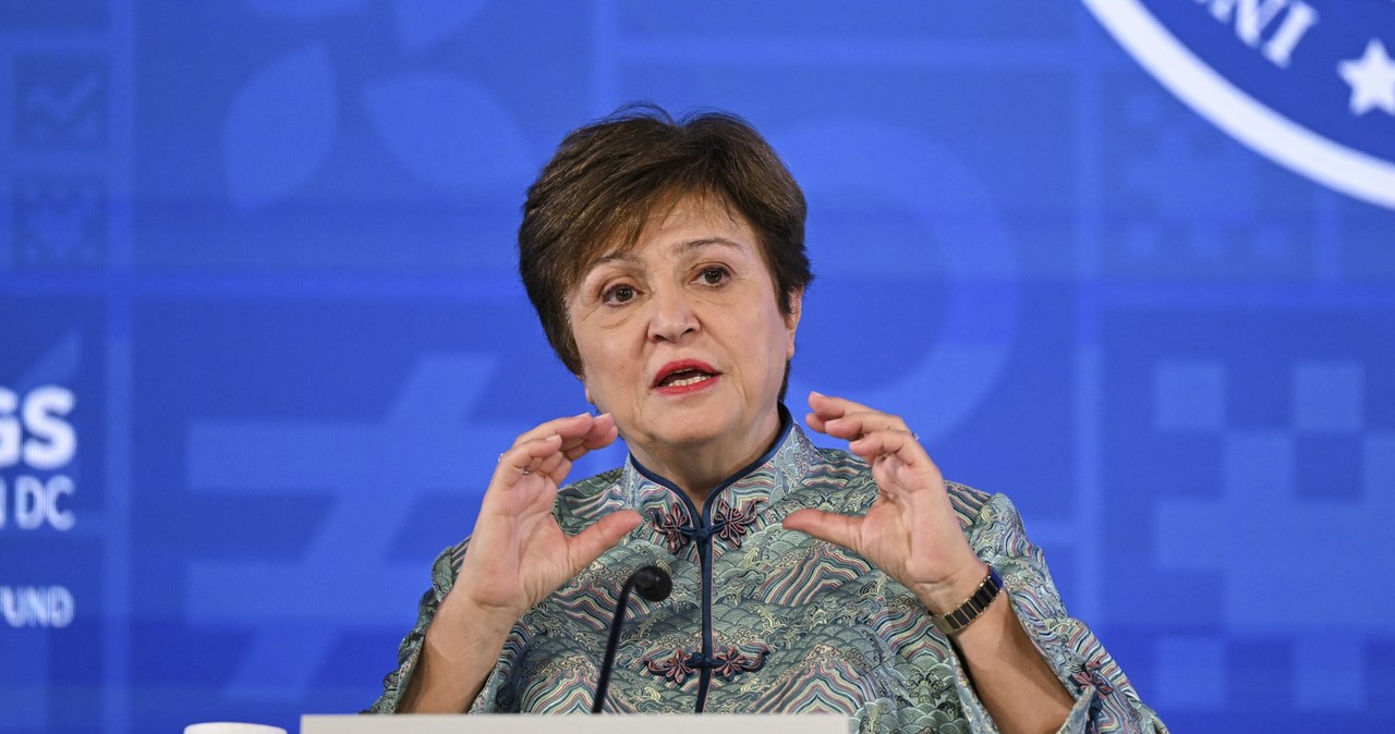 Kristalina Georgiewa, szefowa Międzynarodowego Funduszu Walutowego (MFW). /CELAL GUNESANADOLU AGENCY /AFP