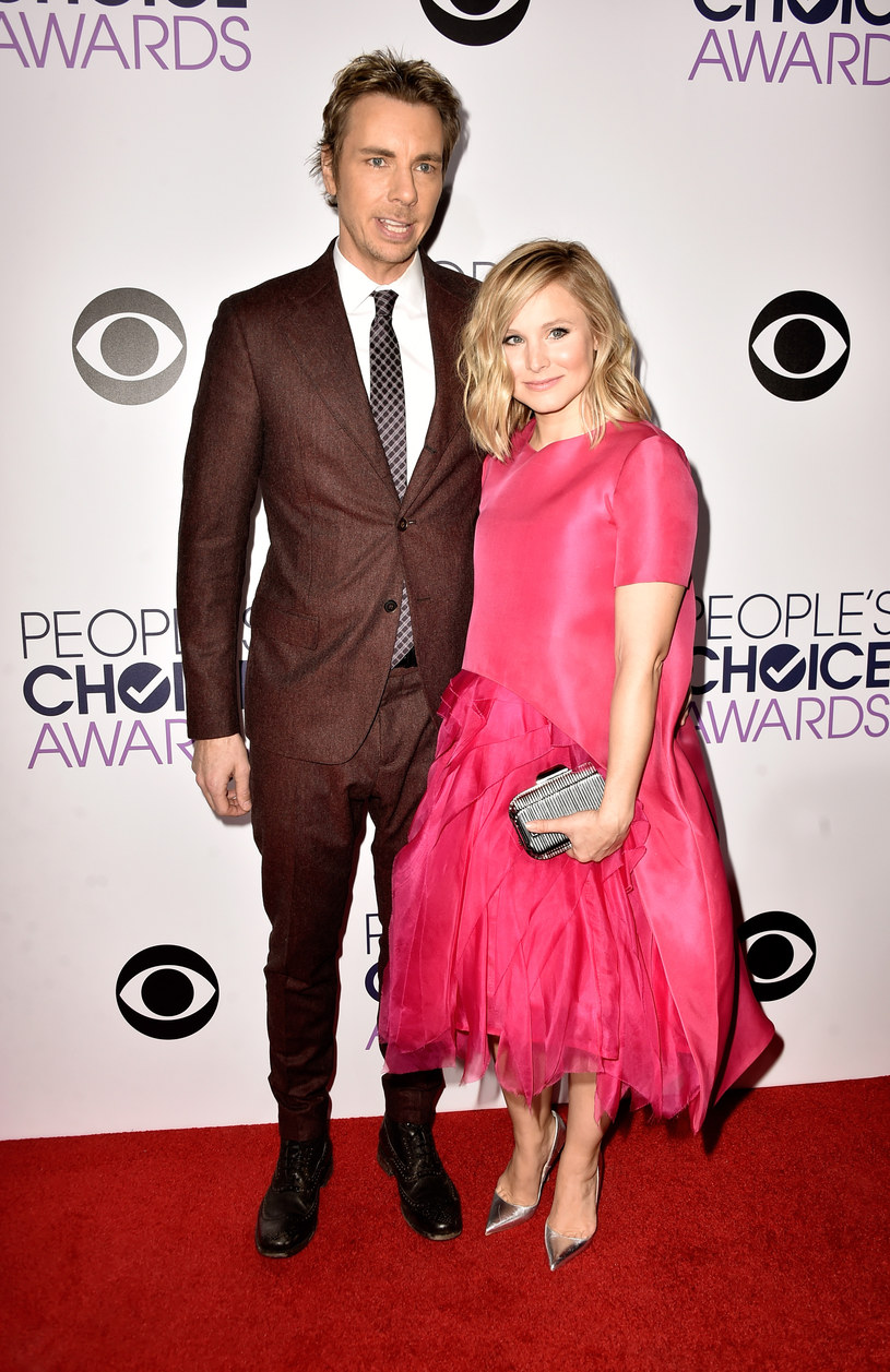 Kristen Bell z mężem /Frazer Harrison /Getty Images