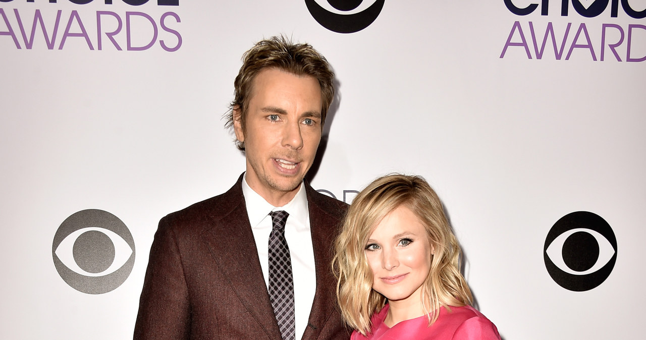 Kristen Bell z mężem /Frazer Harrison /Getty Images