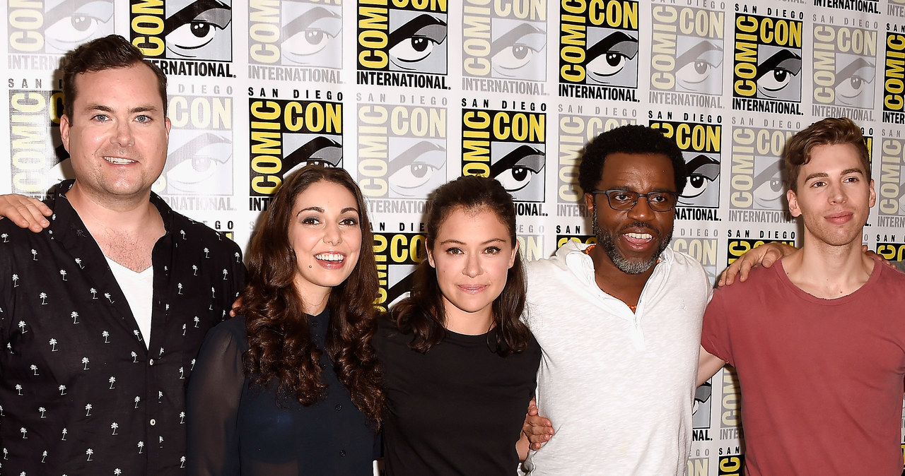 Kristian Bruun, Kathryn Alexandre, Tatiana Maslany, Kevin Hanchard, Jordan Gavaris /Frazer Harrison /Getty Images