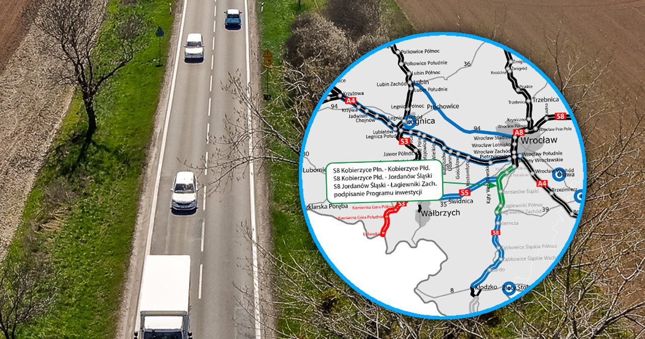 Krok ku budowie nowych odcinków drogi S8 /GDDKiA