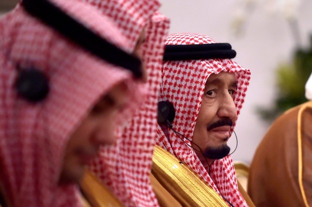 Król Arabii Saudyjskiej /ADEK BERRY / POOL /PAP/EPA