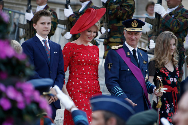 Król Belgii Filip I wraz z królową Matyldą /Shutterstock