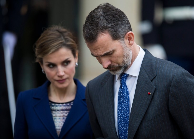 Król Filip VI i królowa Letizia /PAP/EPA