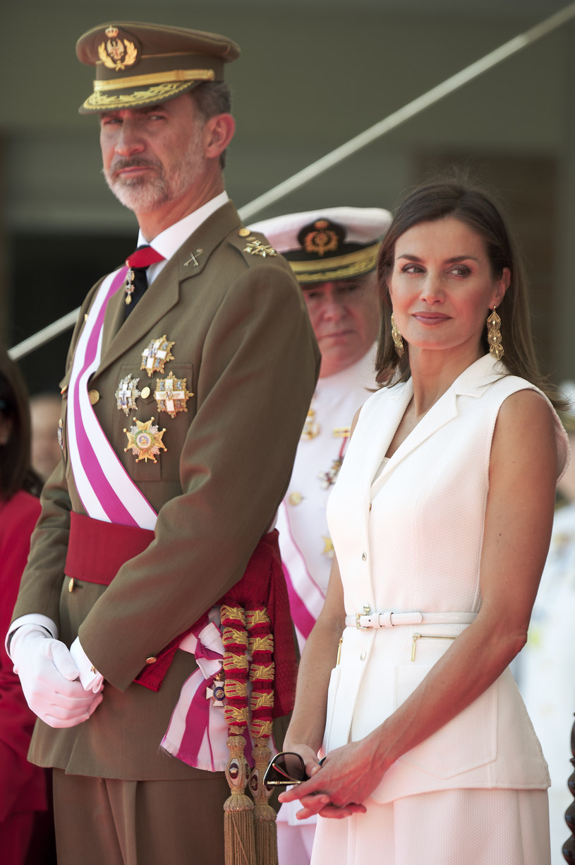 Król Filip VI i królowa Letycja /Carlos Alvarez /Getty Images