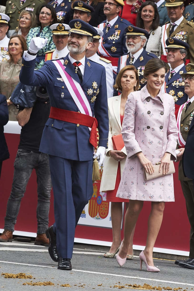 Król Filip VI i królowa Letycja /ZUMA /East News