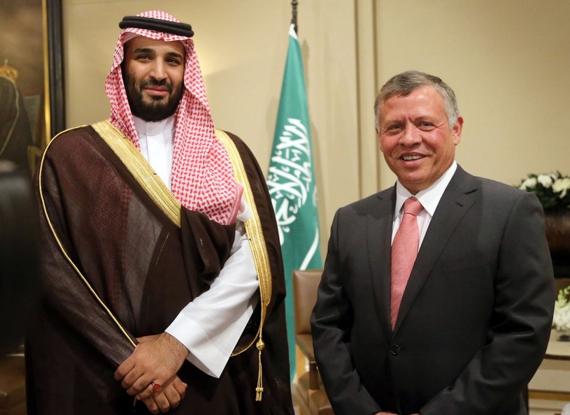 Król Jordanii Abdullah II /JORDANIAN ROYAL PALACE YOUSEF ALLAN /AFP