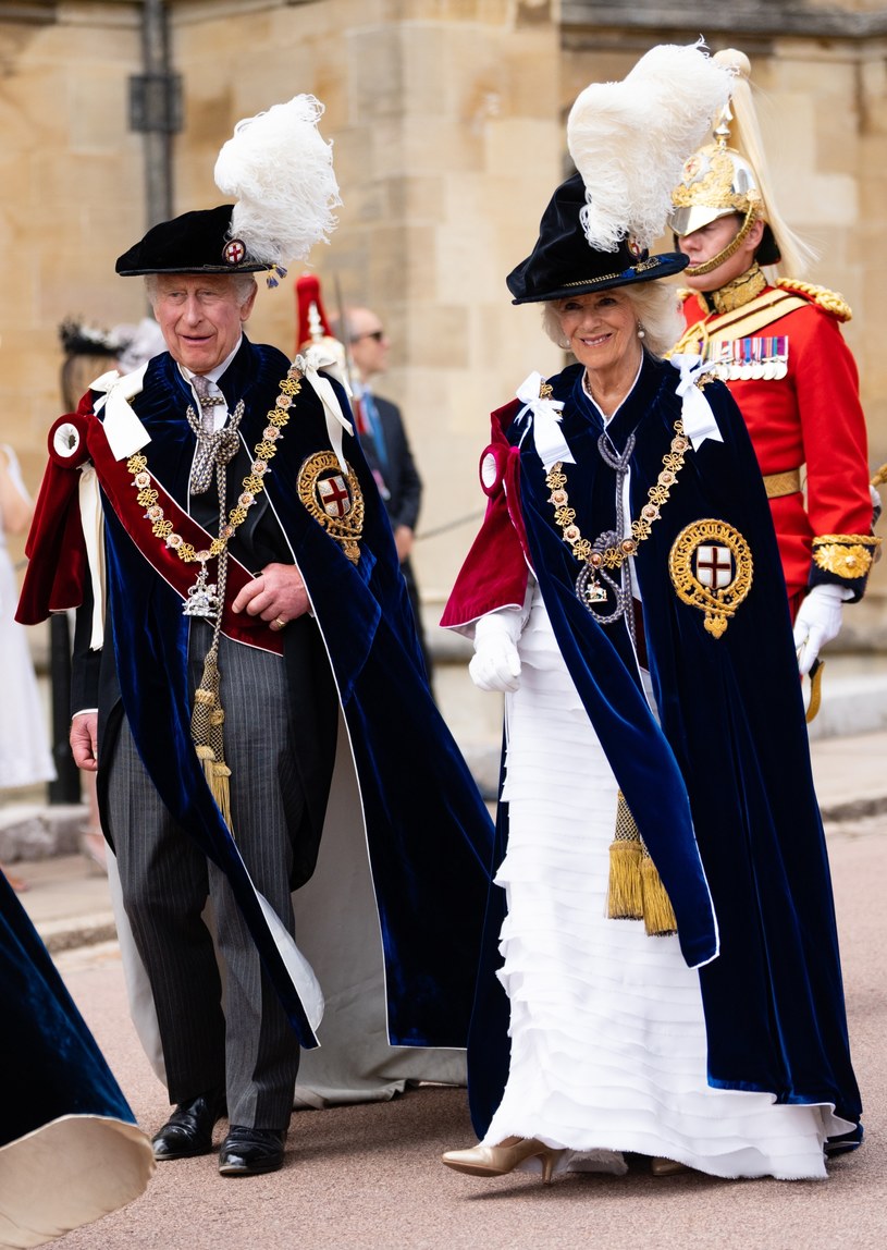 Król Karol i królowa małżonka Camilla /Getty Images