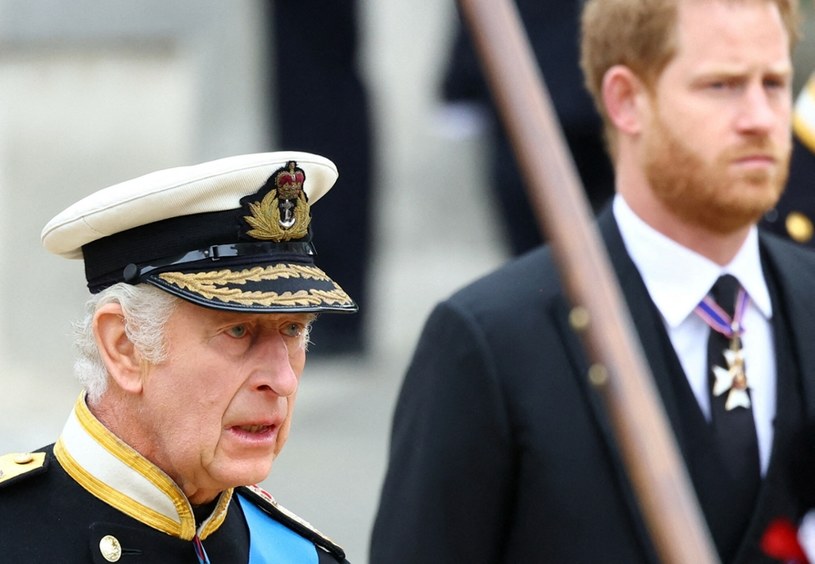 Król Karol i książę Harry /HANNAH MCKAY/AFP/East News /East News