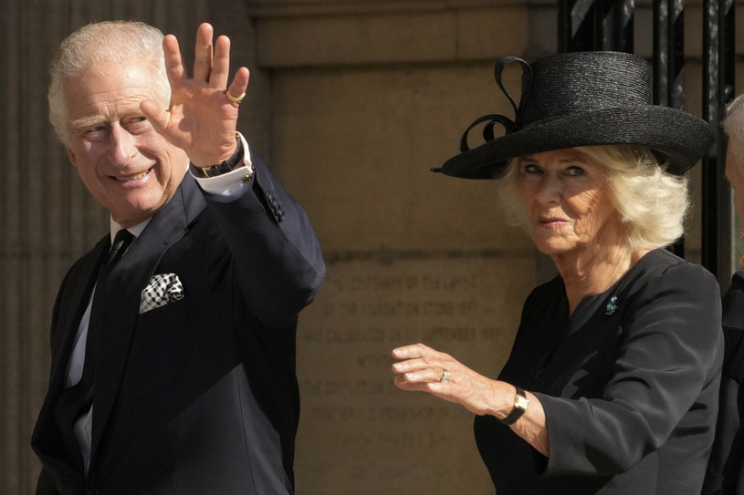 Król Karol III i Camilla /AP/Associated Press /East News
