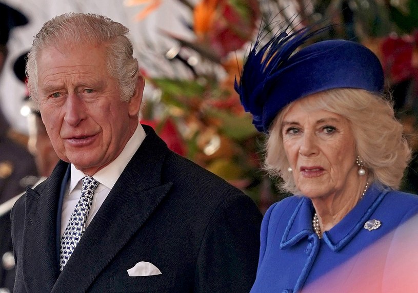 Król Karol III i królowa Camilla /AFP